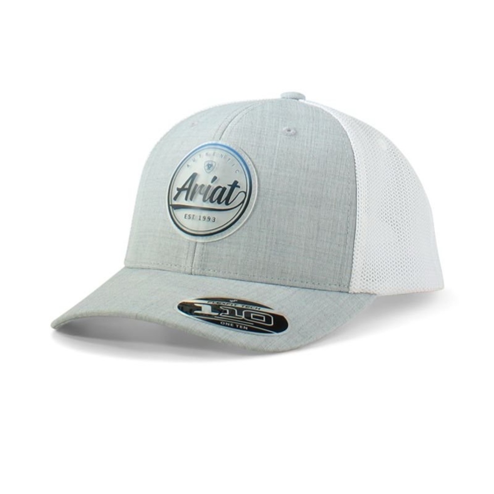 Ariat Flexfit 110 Grey Baseball Cap